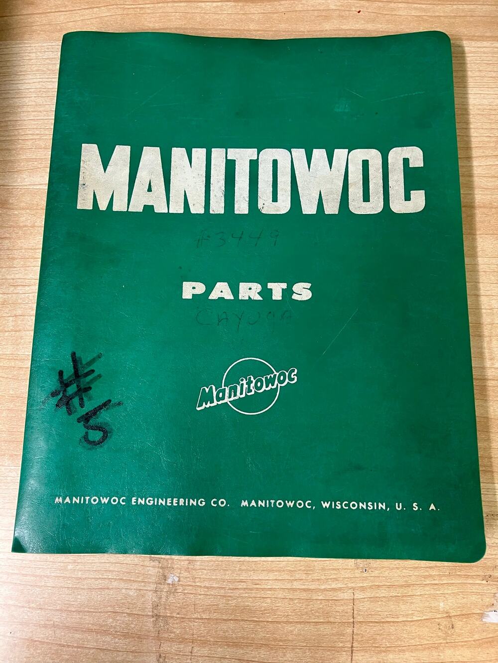 Manitowoc Parts Manual